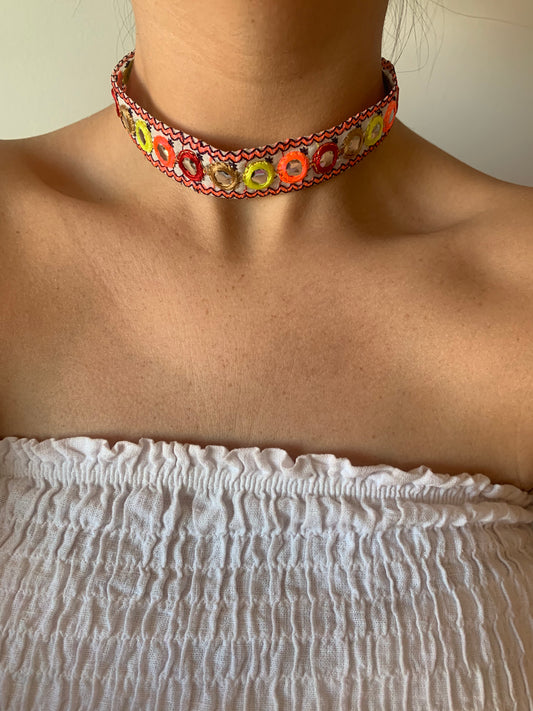 CHOCKER ESPEJO COLORES